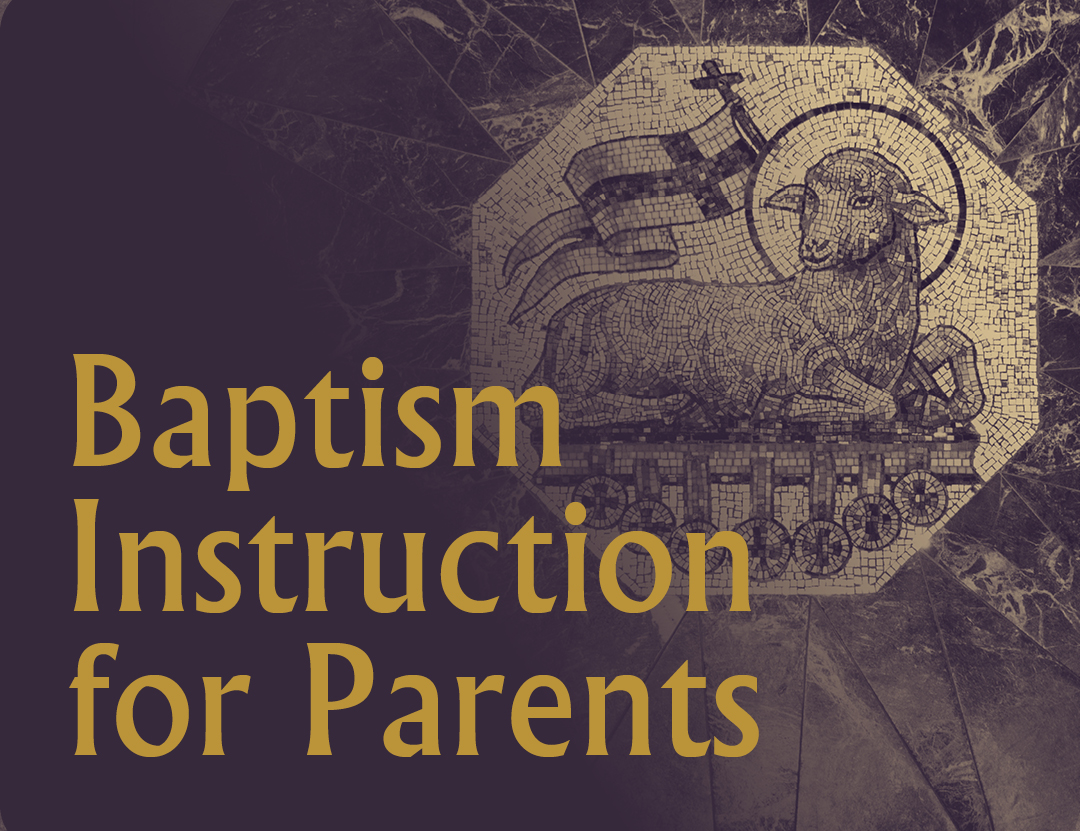 Featured image for “Baptism Instruction Class”