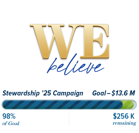 stewardship campaign progress graphic