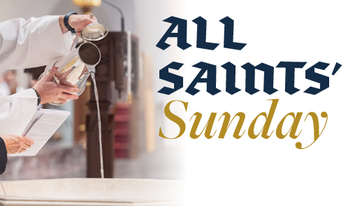 All Saints Sunday graphic